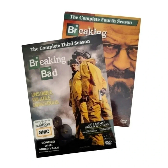 Breaking Bad DVDs, seasons 3 & 4, New sealed - Picture 1 of 5